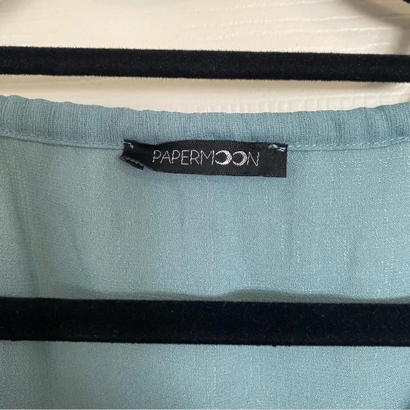 Papermoon Seafoam Green Camisole Pastel Boho Romantic Beachy Feminine Flowy - Picture 3 of 7